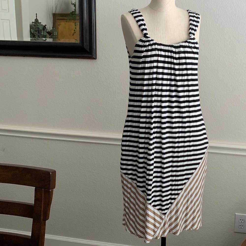 Spense Black & White Summer Dress, Like New